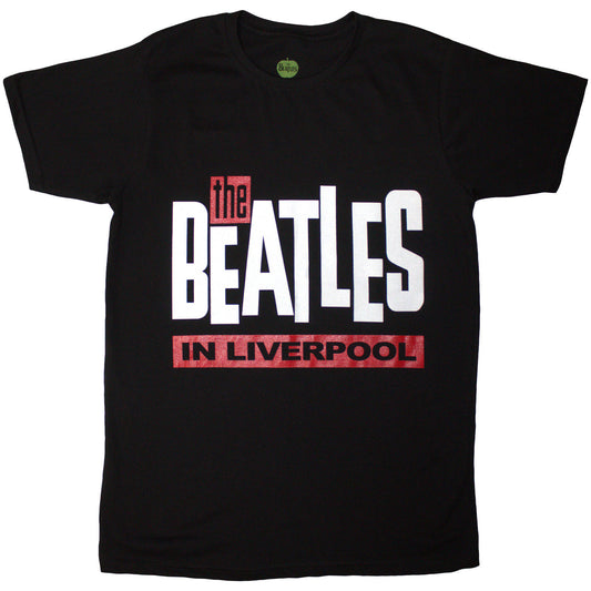 Beatles In Liverpool T-shirt Front
