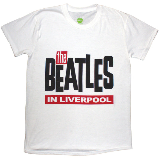 Beatles In Liverpool T-shirt Front