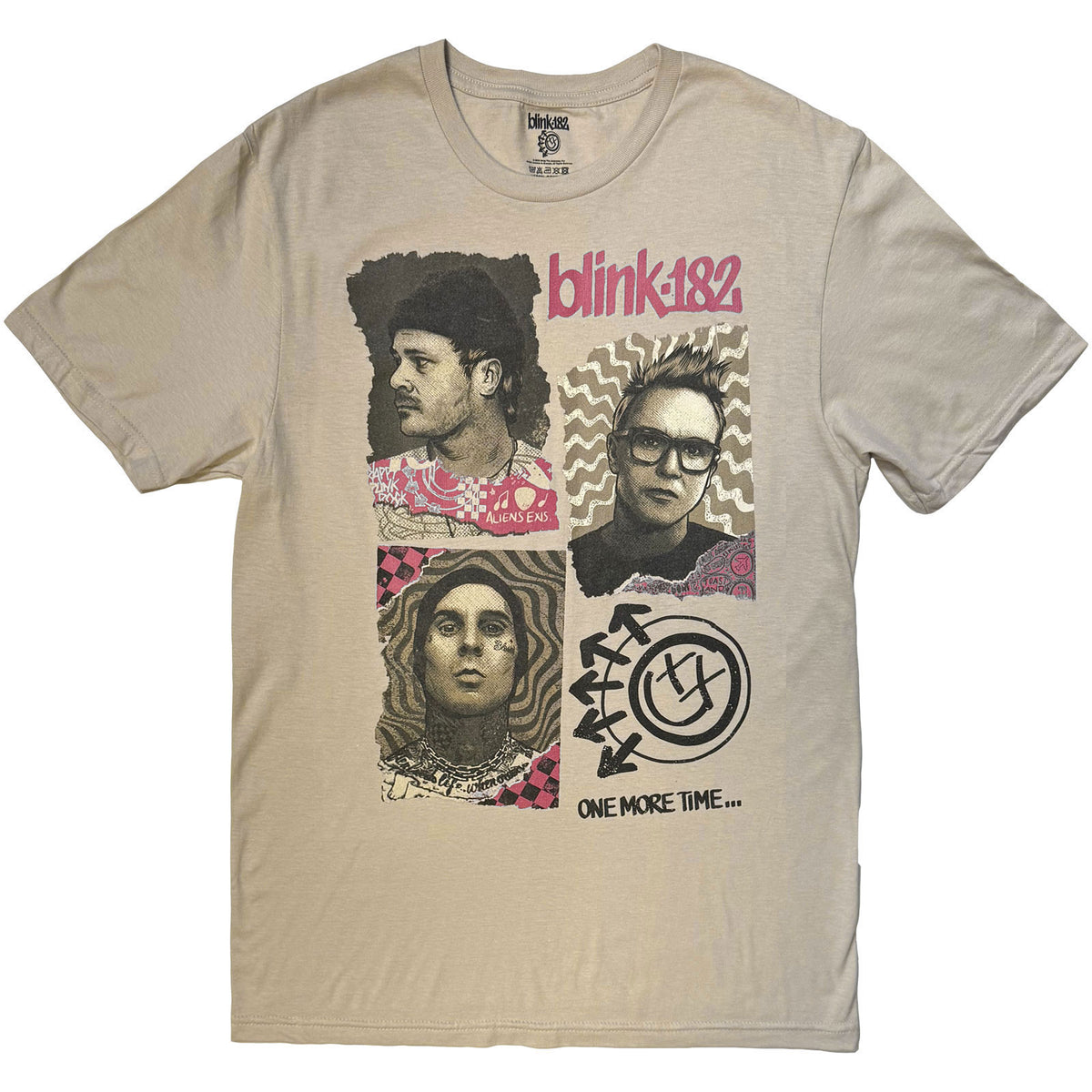 Blink 182 One More Time Band T-shirt Front