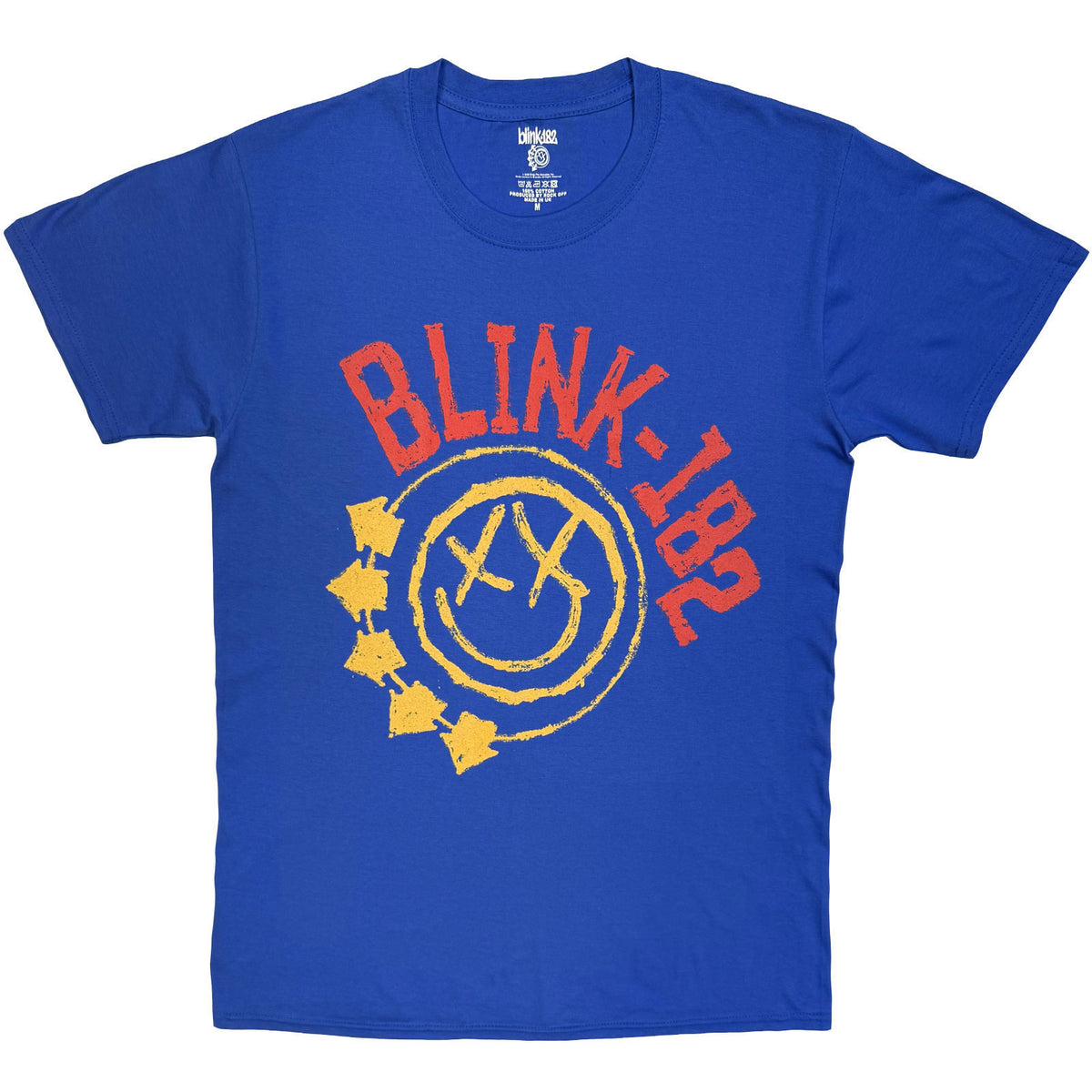 Blink 182 Smile Arrow T-shirt Front