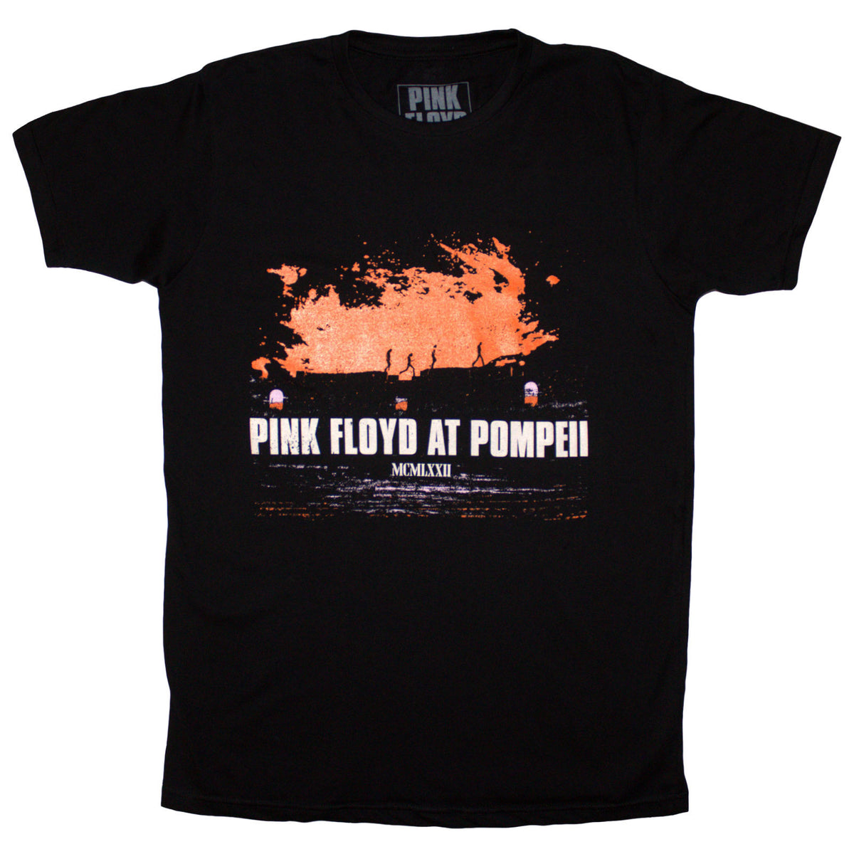 Pink Floyd Pompeii Orange T-shirt Front