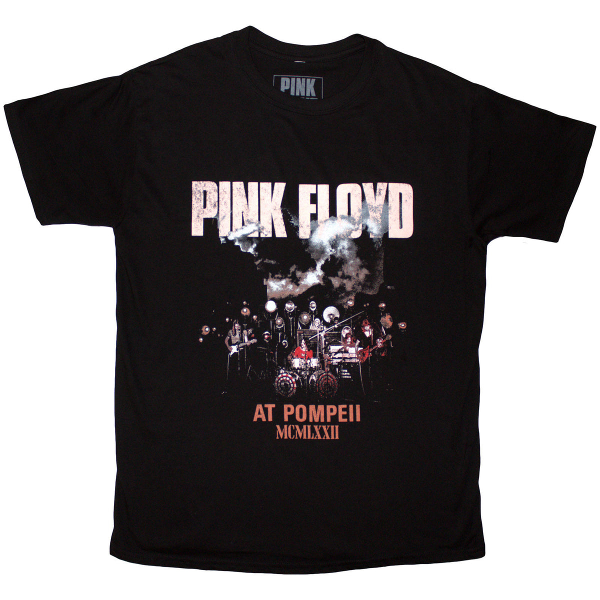Pink Floyd Pompeii Live Photo T-shirt Front