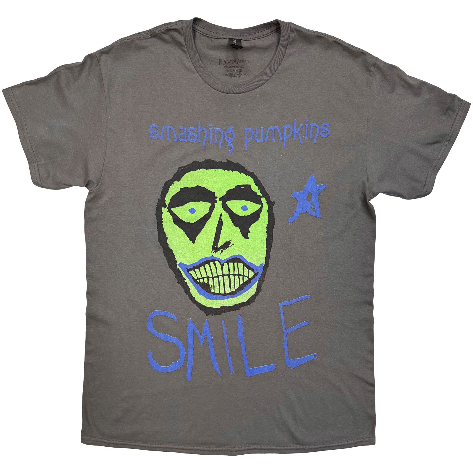 90's smashing pumpkins SMILE Tシャツ Official Smashing Pumpkins Smile T-shirt | Rockabilia