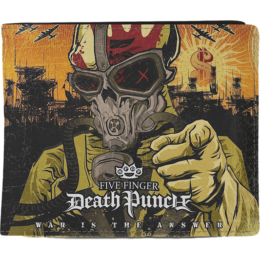 Five Finger Death Punch War Is The Answer Wallet Front