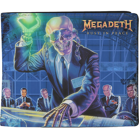 Megadeth Rust In Peace Wallet Front