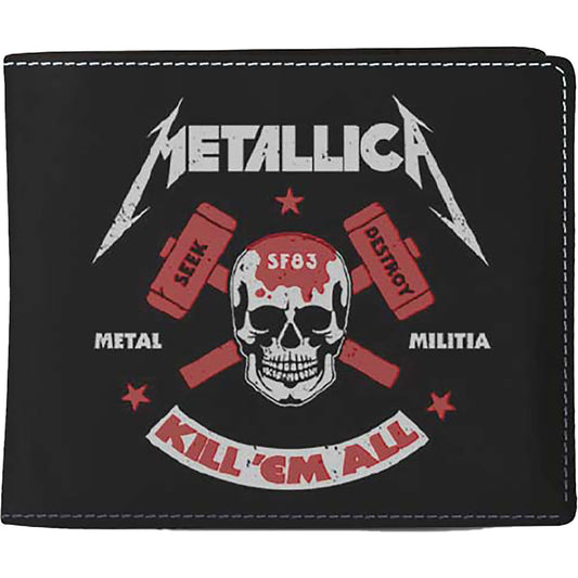 Metallica Kill Em All 2 Wallet Front