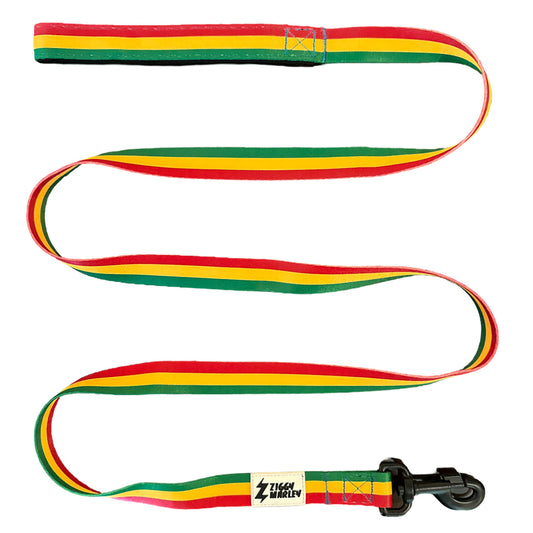 Ziggy Marley Logo Dog Leash by PrideBites Pet Wear Front