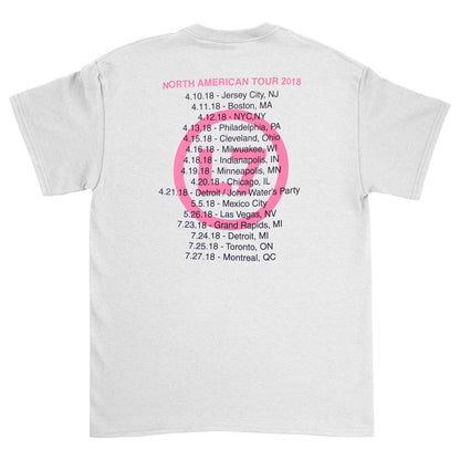 L7 I Came Back To Bitch North American Tour 2018 T-shirt Back