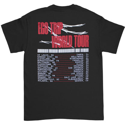 Papa Roach Ego Trip World Tour T-shirt Back