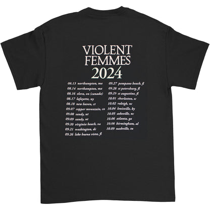 Violent Femmes hallowed ground 2024 T-shirt Back