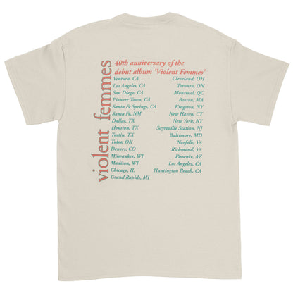 40th anniversary of the debut album 'Violent Femmes' T-shirt Back