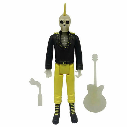 Rancid Super7 Skeletim (Yellow Glow) 3.75" ReAction Figure Action Figure Back