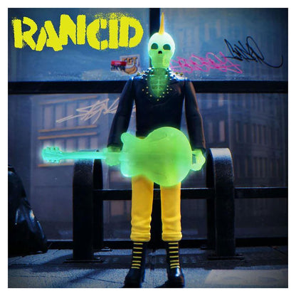 Rancid Super7 Skeletim (Yellow Glow) 3.75" ReAction Figure Action Figure Alt 2