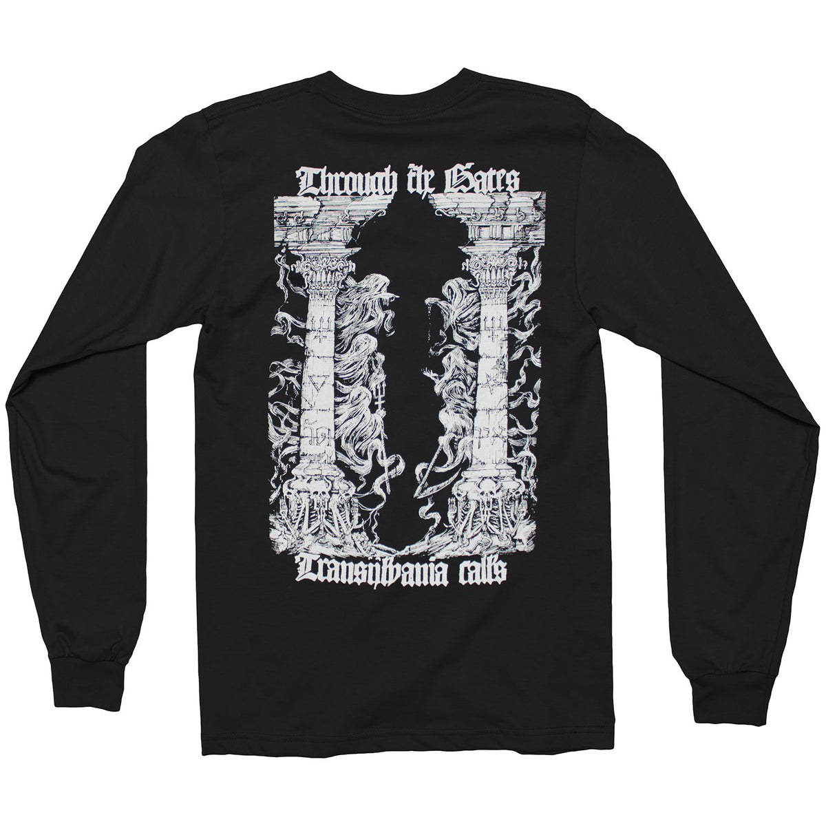 Watain Lawless Black Metal Darkness Long Sleeve Back
