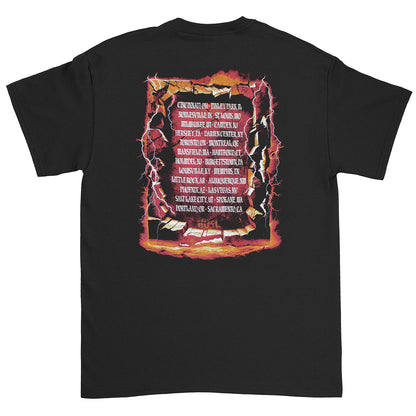 Hollywood Undead Lightning Tour T-shirt Back