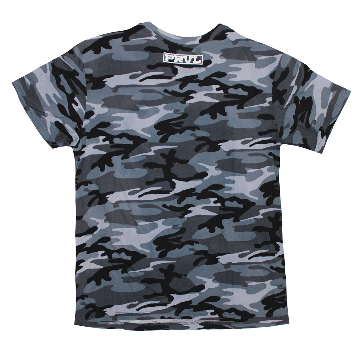 I Prevail Camouflage IP Skull T-shirt Back