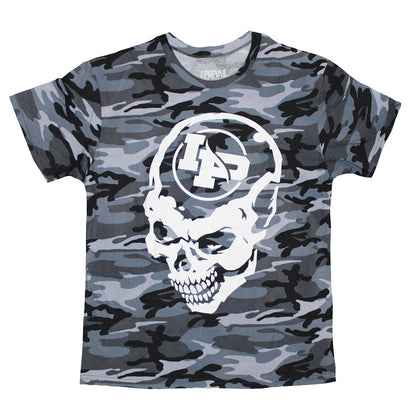 I Prevail Camouflage IP Skull T-shirt Front
