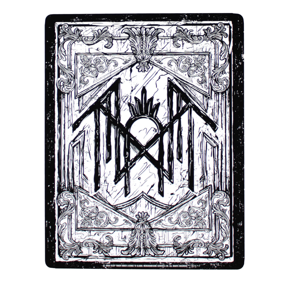 Sleep Token Vessel Tarot by Vertebae33 (Rockabilia Exclusive) Screen Print