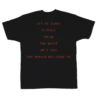 Shai Hulud Given Flight By Demon's Wings by Jon Mayo (Black) (Rockabilia Exclusive) T-shirt Back