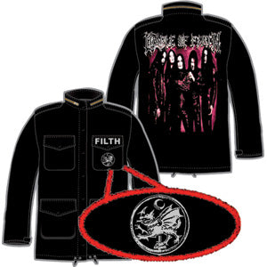 Cradle Of Filth Army Jacket Front