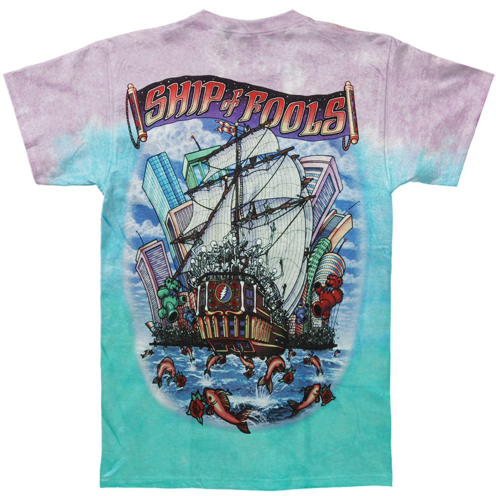 Grateful Dead Ship Of Fools Tie Dye T-shirt Back