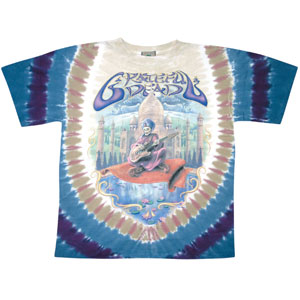 Grateful Dead Carpet Ride Tie Dye T-shirt Front