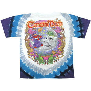 Grateful Dead Terrapin Moon Tie Dye T-shirt Back