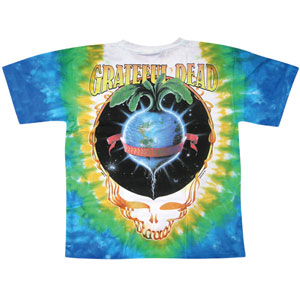 Grateful Dead Let It Grow Tie Dye T-shirt Back