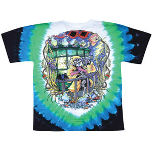 Grateful Dead Watch Tower Tie Dye T-shirt Back