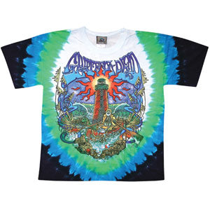 Grateful Dead Watch Tower Tie Dye T-shirt Front