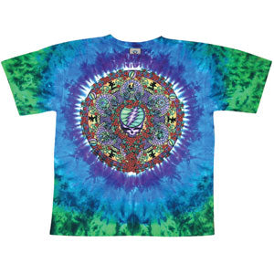 Grateful Dead Celtic Mandala Tie Dye T-shirt Front