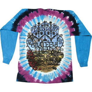 Grateful Dead 30th Anniversary Tie Dye  Long Sleeve Back