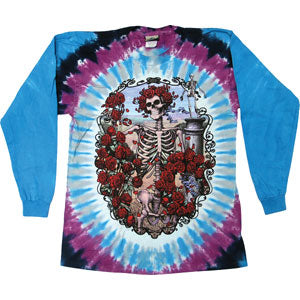 Grateful Dead 30th Anniversary Tie Dye  Long Sleeve Front