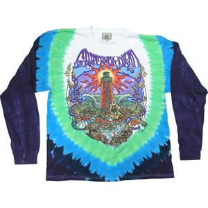 Grateful Dead Watch Tower Tie Dye  Long Sleeve Front