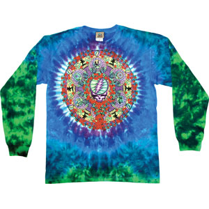 Celtic Mandala Tie Dye  Long Sleeve