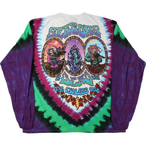 Grateful Dead Seasons Of The Dead Tie Dye  Long Sleeve Back