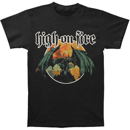High On Fire Blessed Black Wings T-shirt