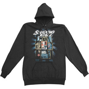 Shadows Fall War Within Hooded Sweatshirt Front