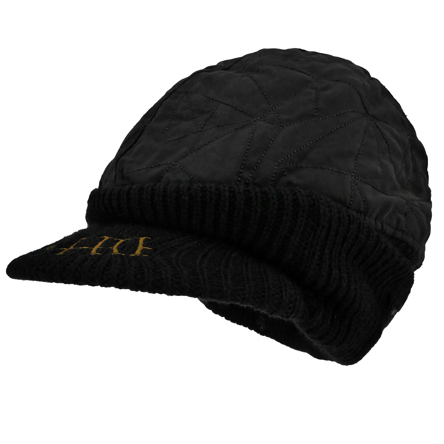 Quilted Visor Cap