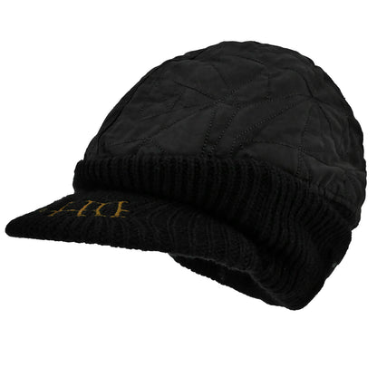 Quilted Visor Cap