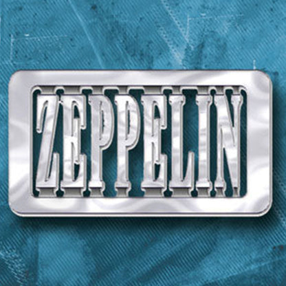 Logo Silver Chrome Buckle Belt Buckle