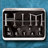 HIM Logo Love Metal (Only 1 Left) Belt Buckle