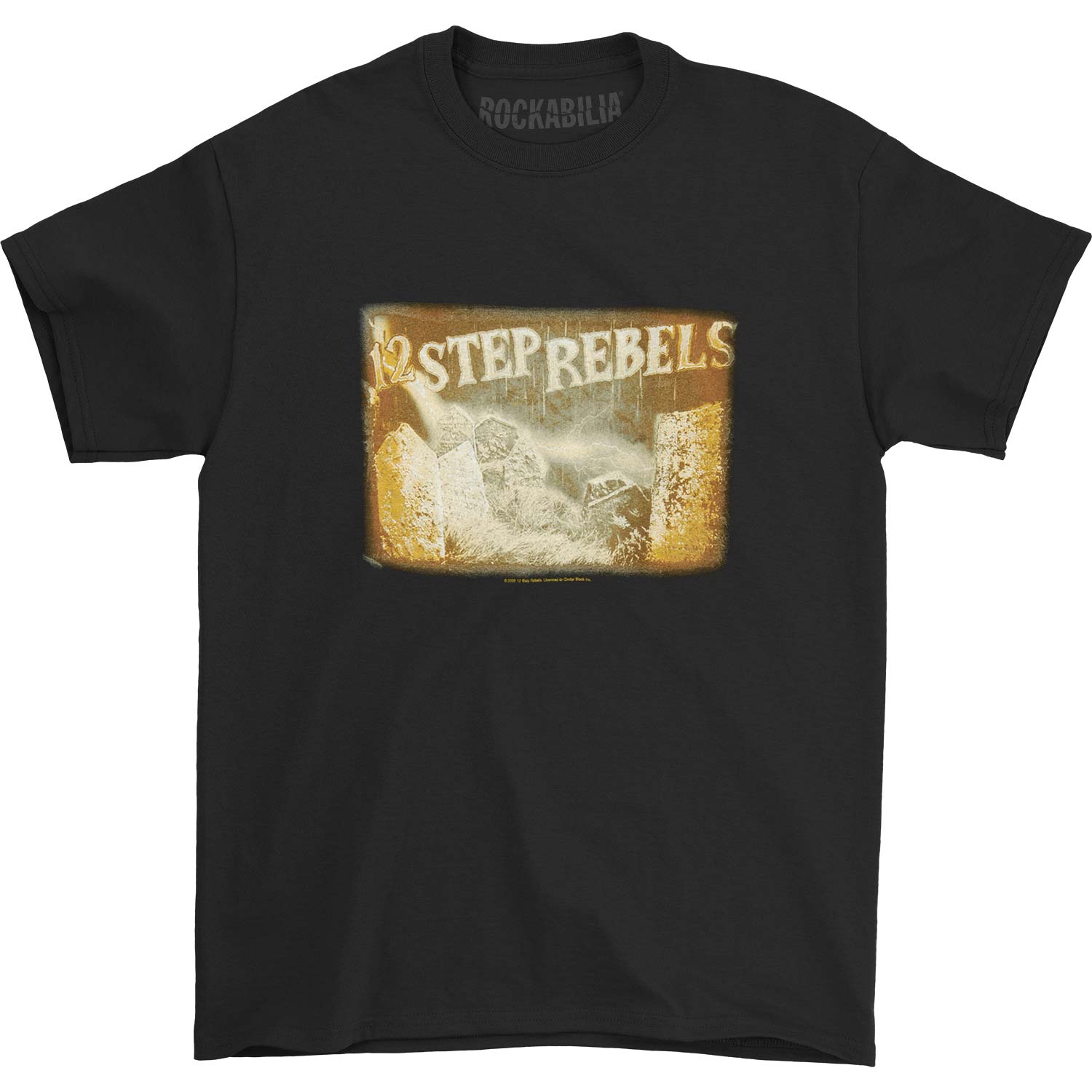12 Step Rebels T-shirt Front