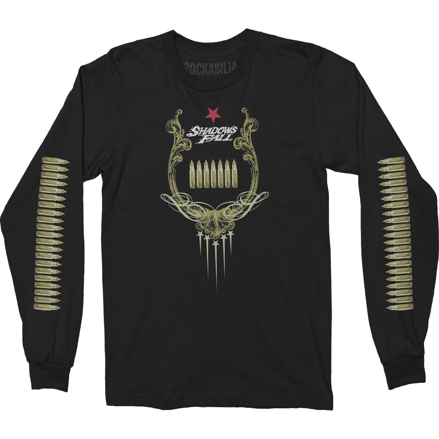 Shadows Fall Bullets Long Sleeve Front