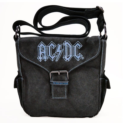 For Those About To Rock Blue Logo Girls Handbag