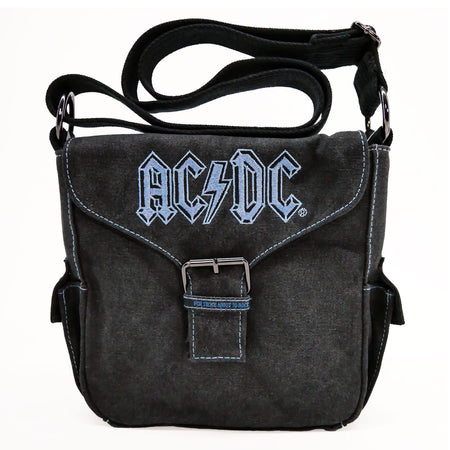 For Those About To Rock Blue Logo Girls Handbag
