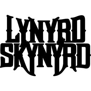 Lynyrd Skynyrd Peel & Rub Sticker Front