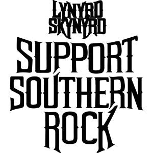 Lynyrd Skynyrd Peel & Rub Sticker Front