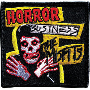 Misfits Horror Business Embroidered Patch Front
