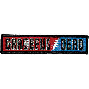 Grateful Dead 60s Logo Embroidered Patch Front